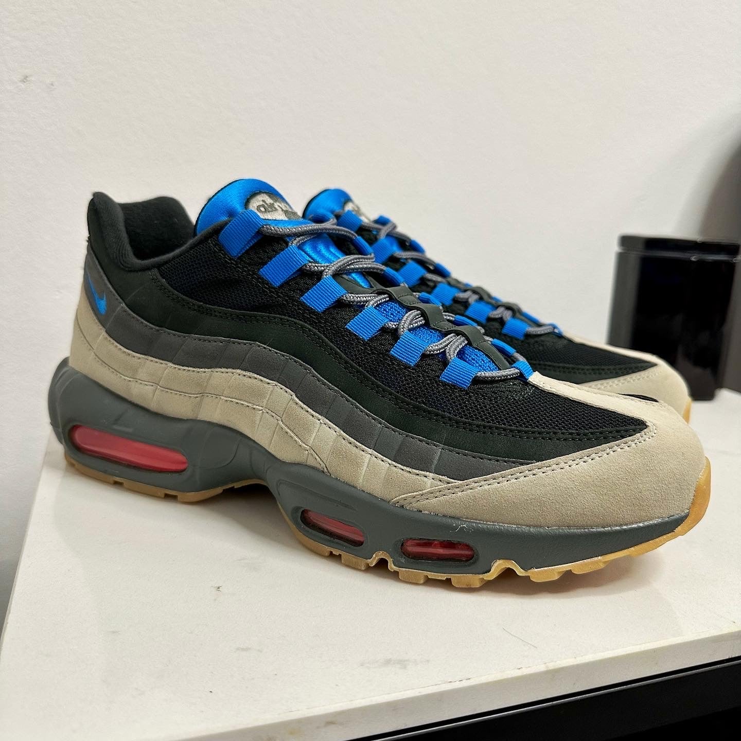 Used Air Max 95 By You Beige Black Blue 2019