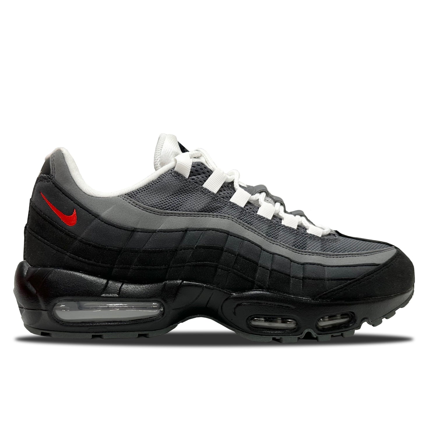 Used Air Max 95 By You Black/White/Red